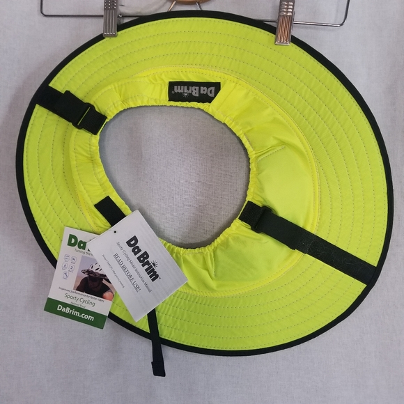 DaBrim Other Da Brim High Hivis Cycling Helmet Visor Nwt Poshmark
